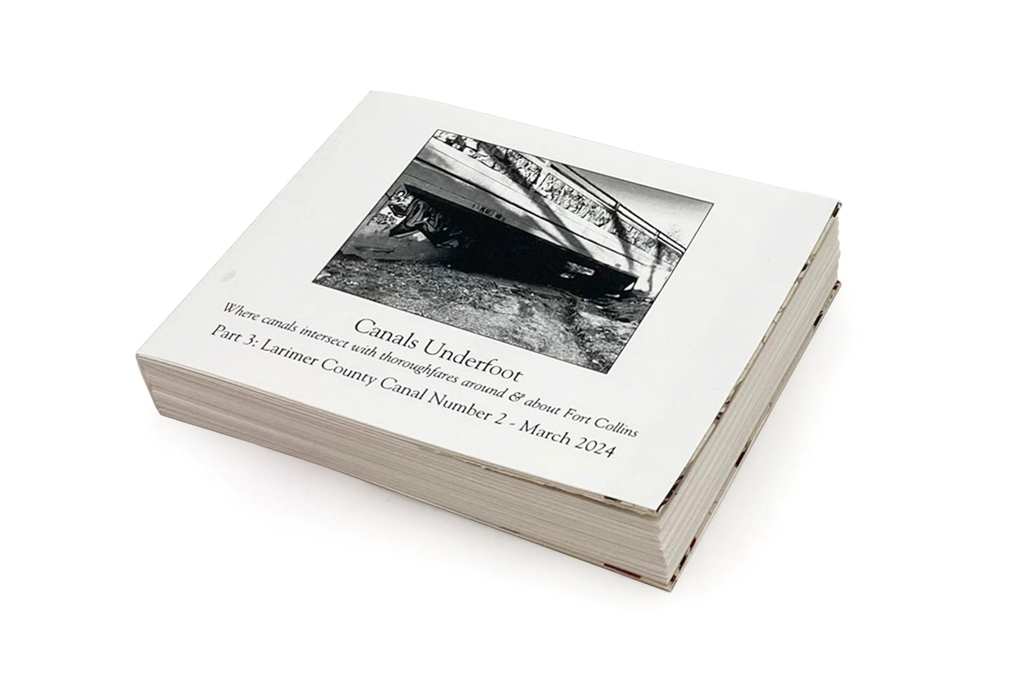 Canals Underfoot Photo Zines