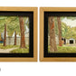 Drivers Eye View Framed Diptych